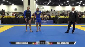 Isaac James Huertas vs Diego Luis Maldonado 2025 World IBJJF Jiu-Jitsu No-Gi Championship