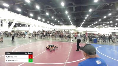 55 lbs Quarterfinal - Noah Nunez, Threshold WC vs Noah Rosales, Scotsmen WC