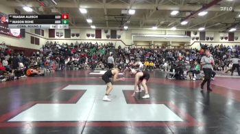 120 lbs Cons. Round 3 - Mason Rohe, Tinley Park (Andrew) vs Teagan Alesch, Algona