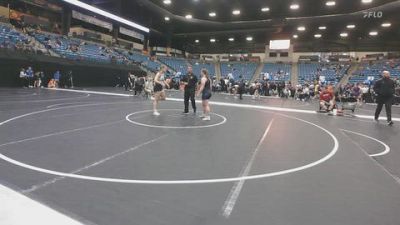 160 lbs Champ. Round 1 - Ashley Thompson, Carl Albert vs Brianna Young, Tarleton State