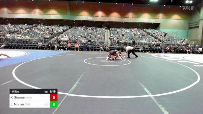 141 lbs Consi Of 32 #2 - Krayle Stormer, UNATT-Oregon State vs Jaxon Morlan, Eastern Oregon University