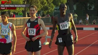 M 3K Steeple H01 (Hughes patiently waits to grab the "A" standard)