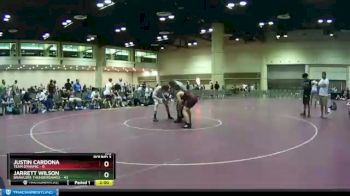 160 lbs Round 3 (10 Team) - Justin Cardona, Team Dynamic vs Jarrett Wilson, Brawlers Thunderdawgs