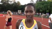 Violah Lagat after 1500 at 2013 Payton Jordan Invite