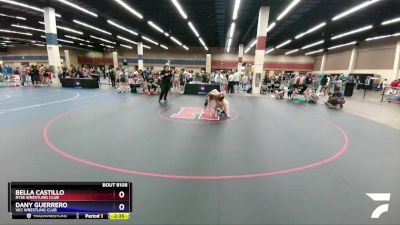 145 lbs Cons. Semi - Bella Castillo, Ryse Wrestling Club vs Dany Guerrero, Vici Wrestling Club