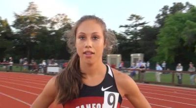 Justine Fedronic continues momentum with 6 second 1500 PR at 2013 Payton Jordan Invite