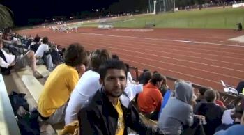 Boys from Strawberry Canyon Track Club discuss the men's 10k at 2013 Payton Jordan Invite
