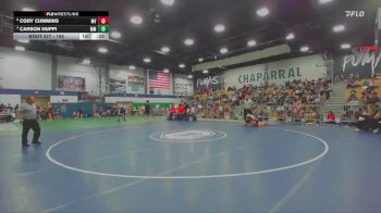 165 lbs 3rd Place Match - Carson Huppi, Murrieta Mesa vs Cody Cummins, Murrieta Valley