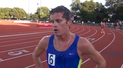 Matt Cleaver steeple section 2 winner at 2013 Payton Jordan Invite