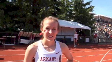 Shannon Klenke of Arkansas sets steeple PR and looks ahead of championship season at 2013 Payton Jordan Invite