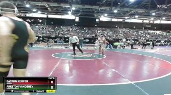 190 lbs Champ. Round 3 - Easton Kemper, Burns vs Preston Vandehey, Forest Grove