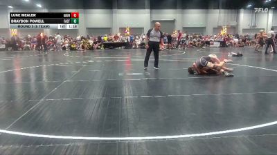 129 lbs Round 5 (8 Team) - Luke Mealer, GA United Red vs Braydon Powell, The Factory
