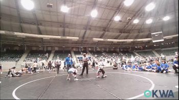 55 lbs Consi Of 4 - Ryker Green, Prime Wrestling vs Mason Gregory, Harrah Little League Wrestling