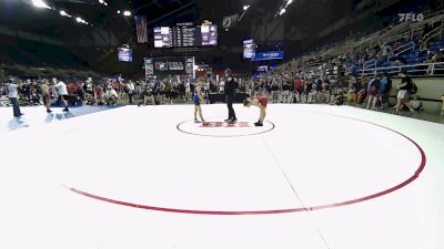 94 lbs Cons 16 #1 - Xzander Donner, KS vs Maddox Taft, WA