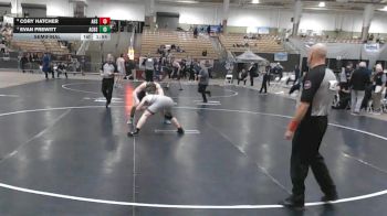 A 190 lbs Semifinal - Cory Hatcher, Alcoa High School vs Evan Prewitt, Anderson Co. High School