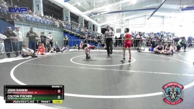 56 lbs Round 3 (4 Team) - John Rankin, East Kansas Eagles Gold vs Colton Fischer, Potentially Dangerous