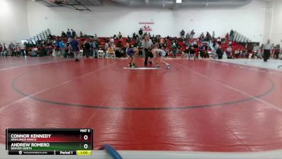 126 lbs Cons. Round 4 - Connor Kennedy, Highlands Ranch vs Andrew Romero, Denver North