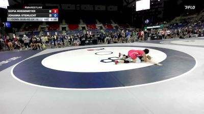 135 lbs Cons. Sub-rd Of 16 - Sofia Hoegemeyer, NE vs Johanna Steinlicht, SD