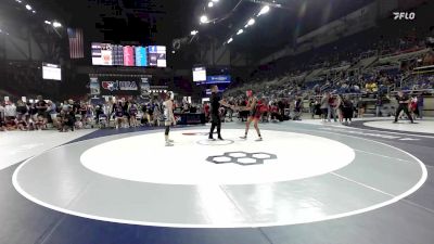 105 lbs Cons. Sub-rd Of 16 - Jada Agurs, MD vs Dalani Hornbuckle, AR