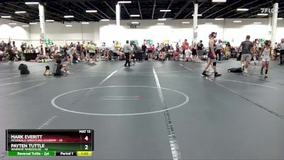 130 lbs Cons. Round 2 - Mark Everitt, Mcdonald Wrestling Academy vs Payten Tuttle, Warrior Warehouse