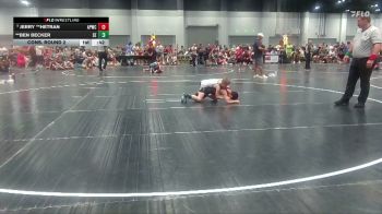 60 lbs Cons. Round 2 - **Ben Becker, Salem Elite vs Jerry **Hetran, Angry Peach Wrestling Center