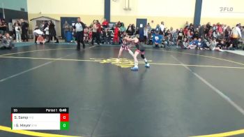 55 lbs Champ. Round 1 - Gray Meyer, STMA vs Sully Samp, Fergus Falls Otters