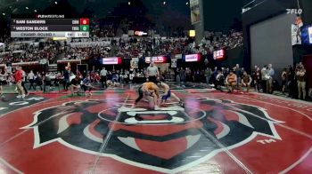 Champ. Round 1 - Weston Block, Thompson Falls / Noxon vs Sam Sanders, Chinook