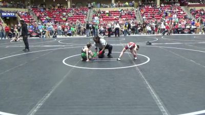 49 lbs Cons. Round 2 - Otis Collins, Mulvane Jr. Wrestling Club vs Dean Geesling, Chase County Wrestling Club