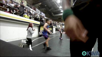 60 lbs Quarterfinal - Jackson Smith, Standfast vs Maximus Crawford, Southmoore SaberCats Wrestling