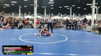 72 lbs Round 7 (10 Team) - Jace Beaston, FL Scorpions vs Griffin Doroshenko, Mat Assassins Blue