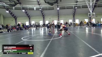 141 lbs Cons. Semi - Alex Savering, Hiram College vs Desmond Diggs, Mount St. Joseph