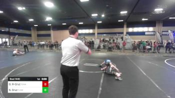 78 lbs Consolation - Declan Rickel-Cruz, Team Aggression vs Sage Cruz, Flow Academy HI