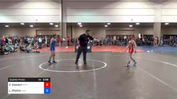 77 kg Quarterfinal - Drew Dawson, Ground Up USA vs Liam Ritchie, Scorpion Wrestling Club