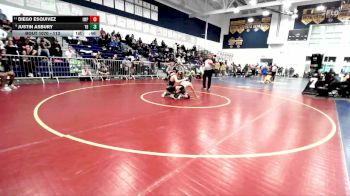 113 lbs Cons. Round 5 - Diego Esquivez, Imperial vs Justin Asbury, Trabuco Hills