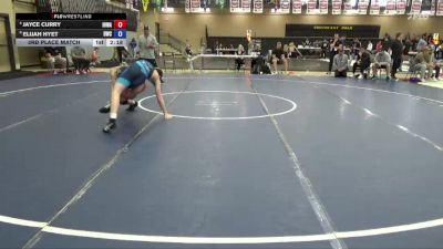126 lbs 3rd Place Match - Jayce Curry, Iowa vs Elijah Hyet, Dubuque Wrestling Club