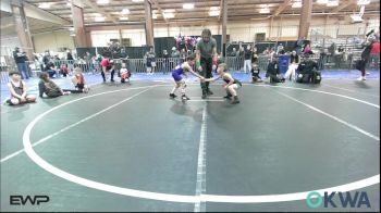 55 lbs Consi Of 8 #2 - James Stephens, Chickasha Youth Wrestling vs Bentley Story, Shelton Wrestling Academy