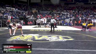 125 lbs Champ. Round 1 - Lucas Maida, Stampede WC vs Ryan Costello, Mustang WC