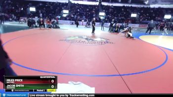 144 lbs Quarterfinal - Miles Price, Ballard vs Jacob Smith, Newberg