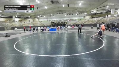 175 lbs 2nd Wrestleback (8 Team) - Treyson Pettis, Station Camp High School vs Dawson Trentham, Pigeon Forge High School