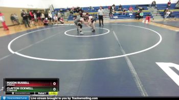 126 lbs Champ. Round 1 - Mason Russell, Othello vs Clayton Ockwell, Clarkston