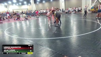 285 lbs Round 5 (10 Team) - Lennox Washington, Verot Vikings vs Kevin Ludwig, Genoa Wrestling Club