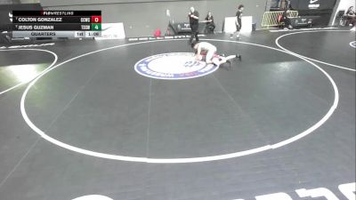 All Cadet Boys Freestyle Upper - 165 lbs Quarters - Colton Gonzalez, Central Catholic Wrestling Club vs Jesus Guzman, Team So Cal Wrestling Club