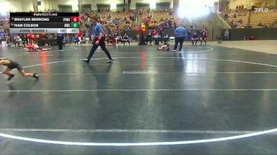 50 lbs Cons. Round 1 - Ivan Colson, Blackman Wrestling Club vs Braylen Berrong, Pigeon Forge Wrestling Club