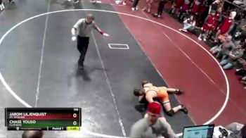 195 lbs Champ. Round 2 - Jarom Liljenquist, Mt. Spokane vs Chase Youso, Flathead
