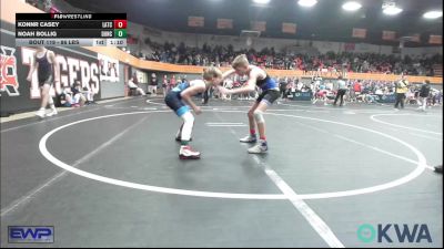 86 lbs Rr Rnd 1 - Konnr Casey, Little Axe Takedown Club vs Noah Bollig, Duncan Demon Wrestling