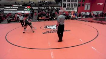 120 lbs Cons. Round 4 - Griffin Heeney, New Lenox (PROVIDENCE CATHOLIC) vs Lukas Thompson, Carol Stream (GLENBARD NORTH)