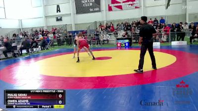 51kg Champ. Round 1 - Maliq Sidhu, Guru Gobind Singh WC vs Owen Adams, Sarnia Bluewater WC