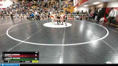 195 lbs Quarterfinal - Landon Walker, Cokeville vs Joseph Warren, Star Valley