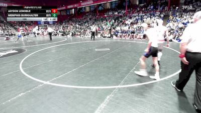 106 lbs D1/d2/d3 Finals (sat 3:00 P.m.) - Jaydon LeNoble, Weyauwega-Fremont vs Memphis Burkhalter, Mineral Point