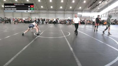 126 lbs Round 3 (8 Team) - Dutch Sandy, Freakztyle Wrestling vs Hayden Weiss, Dayton Bandits